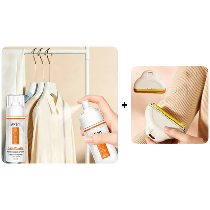 Instant Anti-Wrinkle Fabric Spray