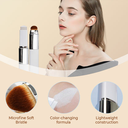🎉BUY 1 GET 1 FREE🎉[OFFICIAL PRODUCT] Cover Cream Stick V w/ Detachable Brush - Korean Skin Care Color-Changing Foundation Stick with Collagen Capsules