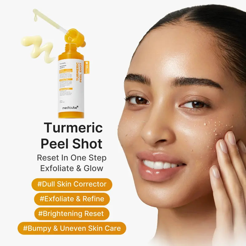 Kojic Acid Turmeric Peel Shot Duo For Face & Body