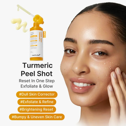Kojic Acid Turmeric Peel Shot Duo For Face & Body