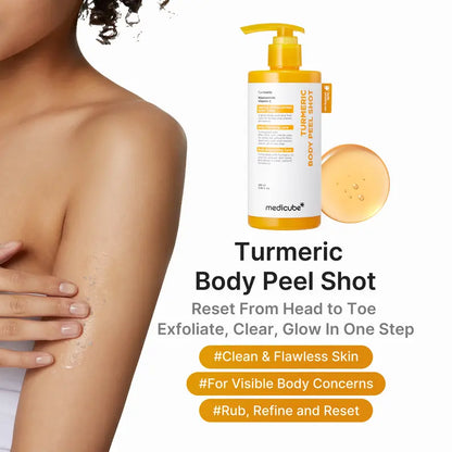 Kojic Acid Turmeric Peel Shot Duo For Face & Body