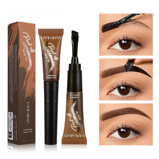 🏆Buy 1 Get 1 Free🔥50K+ SOLD!🎁Waterproof Brow Tint – Peel‑off, easy apply. Covers greys, shapes perfectly. A brow game changer!