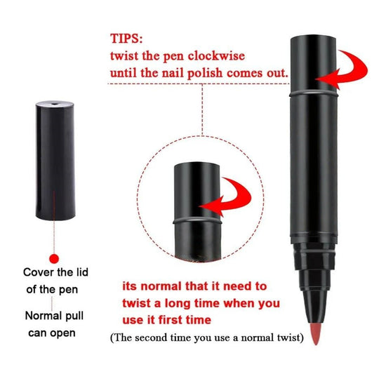 One Step Nail Gel Pen