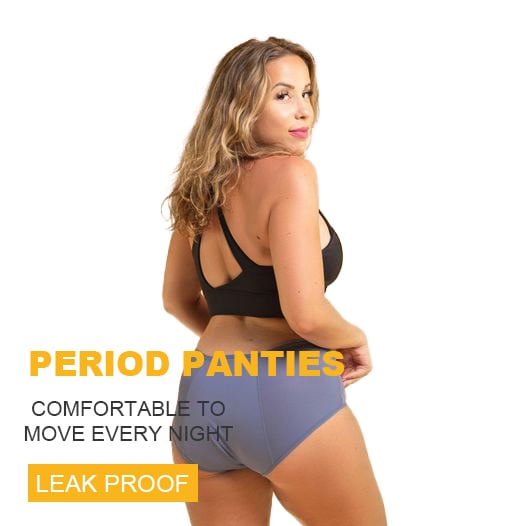 ⏳Last Day-Buy 1 Get 3 Packs!!🔥2026 Best-Selling🏆LunaBloom™ High-Waist Leak-Proof Panties ✨Butter-soft, ultra-stretchy &amp; discreetly protective 🍃