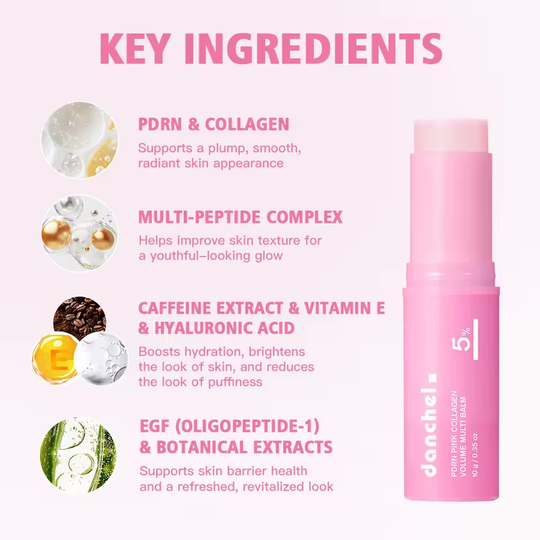 [Official Store] New aqa™ Natural medicine PDRN Pink Collagen Volume Multi Balm.