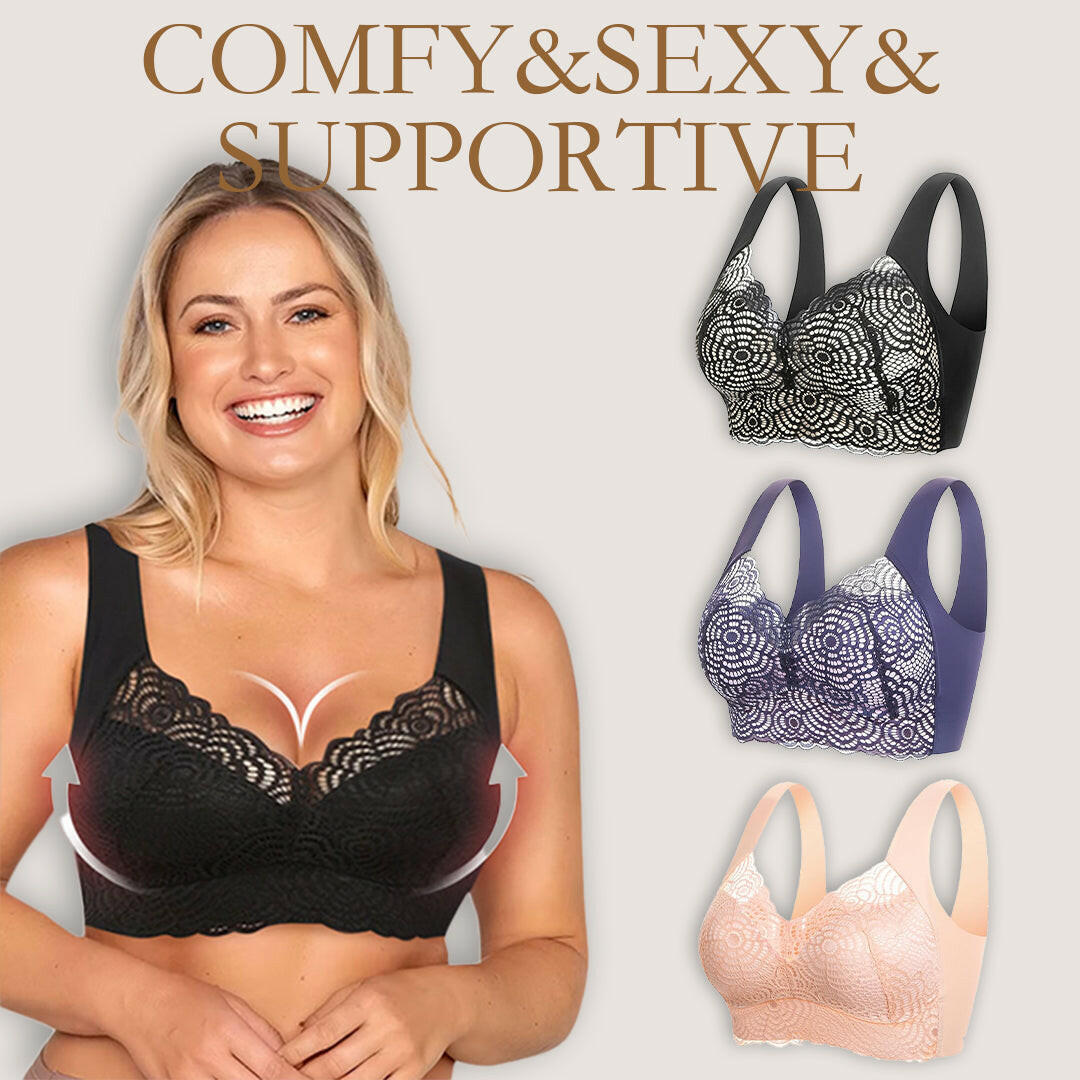 ✨New Arrival 57% OFF✨Comfortable And Supportive Lace Bra For Plus Sizes