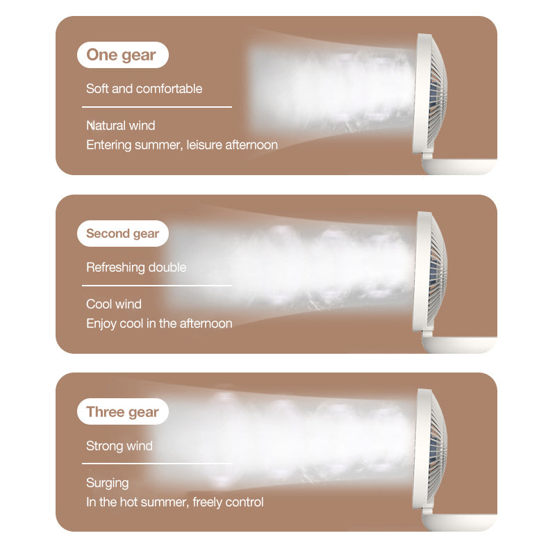 ✨Summer Essentials✨Household Dual-use Suspension Adjustable Fan