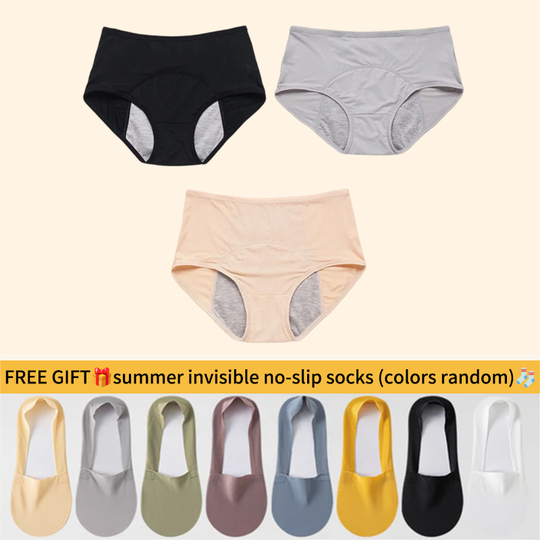 ⏳Last Day-Buy 1 Get 3 Packs!!🔥2026 Best-Selling🏆LunaBloom™ High-Waist Leak-Proof Panties ✨Butter-soft, ultra-stretchy &amp; discreetly protective 🍃