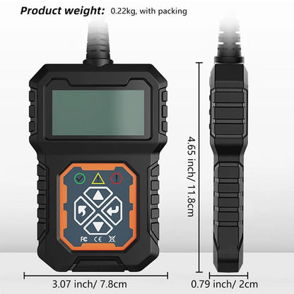 Professional OBD2 scanner – Full diagnostics, one-click reset & 8 languages! Compatible with all vehicles from 1996 onwards 📊💡