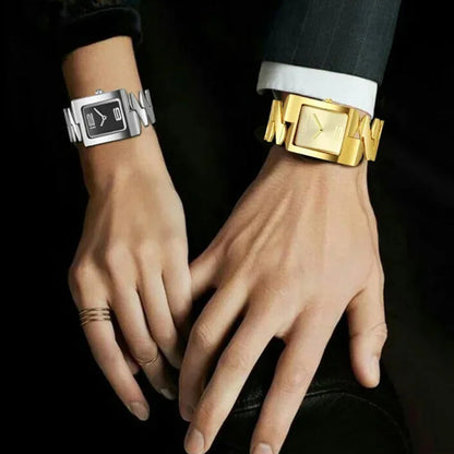 🎁Aanbieding: 50% korting💎Vintage stijl vierkant quartz horloge⌚