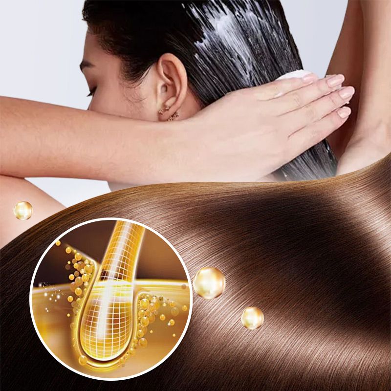 Аднаўляючая маска для валасоў з хімічнай завіўкай, афарбаваных і пашкоджаных валасоў