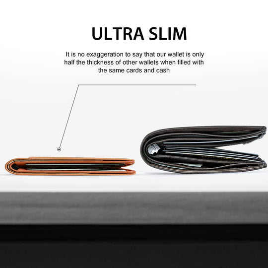 Limited-Time Discount!!🏆RFID-Blocking Leather and Carbon Fiber Credit Card Holder