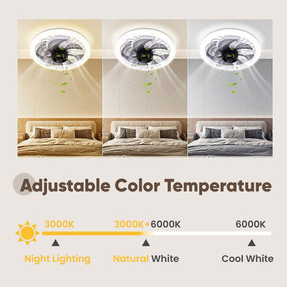 ✨ Summer 50% Price ❄️Remote Control Ceiling Fan with Light