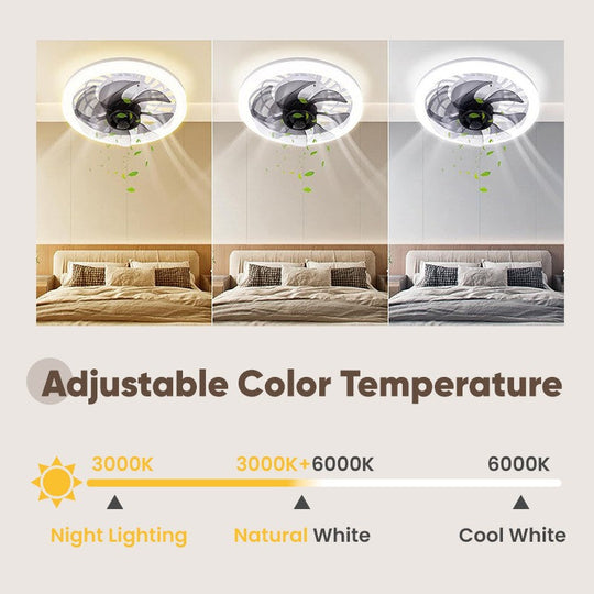 ✨ Summer 50% Price ❄️Remote Control Ceiling Fan with Light