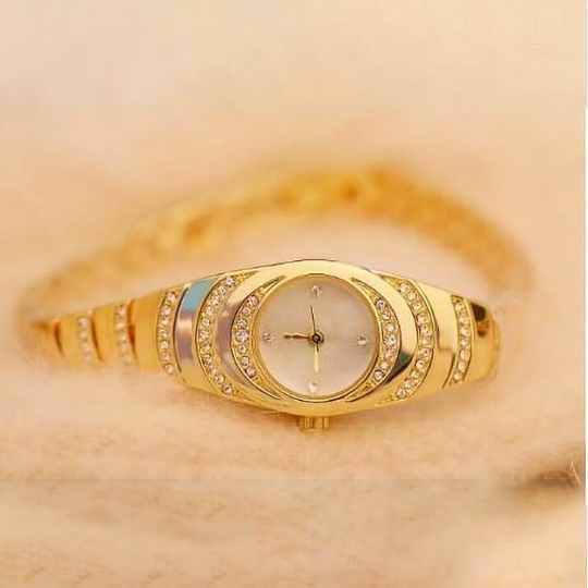 🎁 Ново пристигане с 49% отстъпка💎Дамски часовник с гривна и кристали⌚