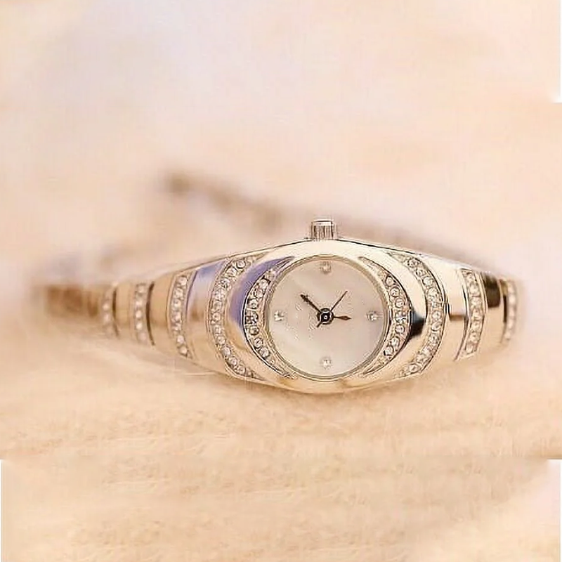 🎁 Ново пристигане с 49% отстъпка💎Дамски часовник с гривна и кристали⌚