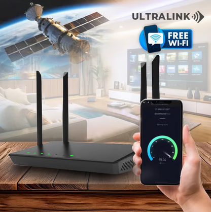 Drahtloser SIM-Router met Antenne