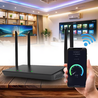 Drahtloser SIM-Router mit Antenne