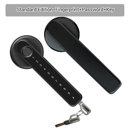 Free shipping🔥 Fingerprint Smart Door Lock Handle With Bluetooth APP Control