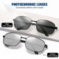Photochromic Polarized Sunglasses for Men