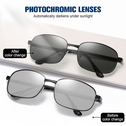 Fotokromatisk polariserede solbriller til mænd