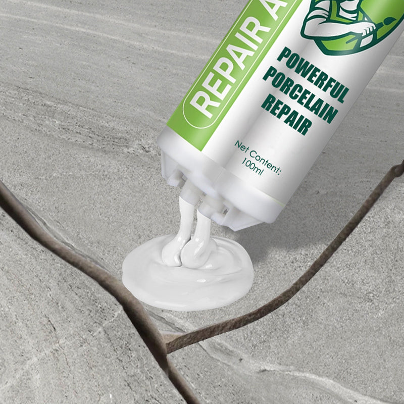Powerful Double-Tube Porcelain Repair Kit