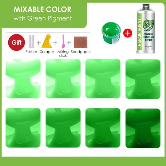 Powerful Double-Tube Porcelain Repair Kit