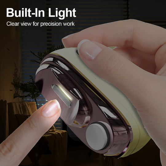 ✂️ LIMITED-TIME 50% OFF! 💅 2-in-1 Smart Electric Nail Clipper &amp; Polisher 🌟
