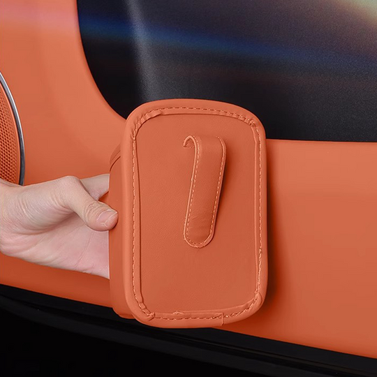 ⏳🔥LIMITED-TIME 40% OFF! ⏰Organize Your Car Instantly! No-Slip Clip-On Leather Cup Holder