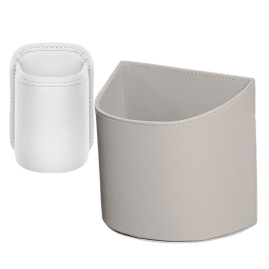 ⏳🔥LIMITED-TIME 40% OFF! ⏰Organize Your Car Instantly! No-Slip Clip-On Leather Cup Holder