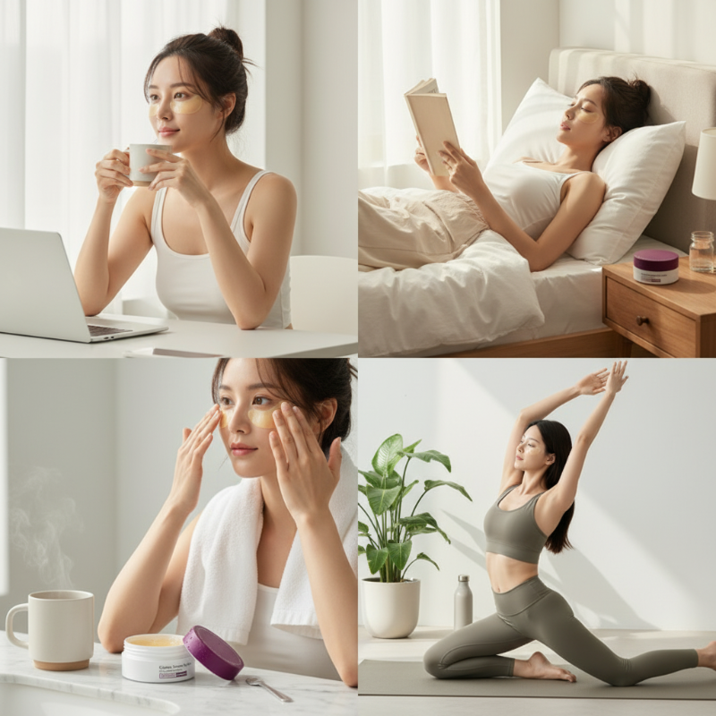 🖤Black Friday Angebot: 30% Rabatt🖤Erfrischende Augenpads aus Kollagen-Hydrogel