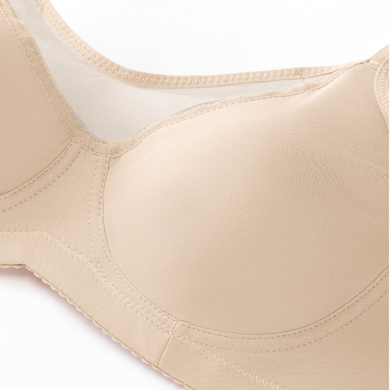 🏆 Last Day Special Price £7.99💐Women's Elegant Sheer Full Coverage Plus Size Bra