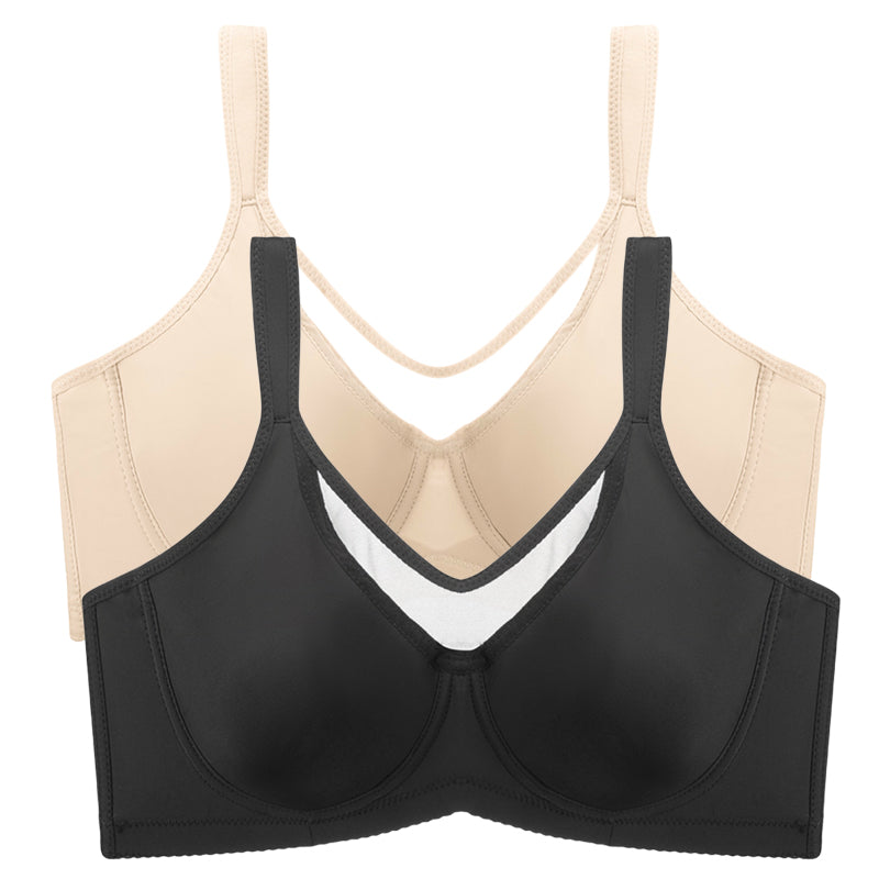 🏆 Last Day Special Price £7.99💐Women's Elegant Sheer Full Coverage Plus Size Bra