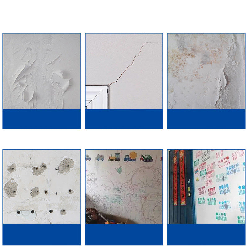 🏠 Wall Repair Paste for Cracks & Holes – Free Nozzle, Scraper & Sandpaper Kit Included