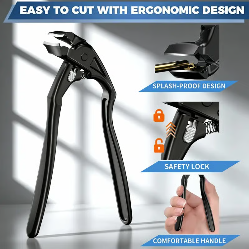 💅Stainless Steel Nail Clipper with Curved Precision Blades – Effortless for Thick Nails &amp; Seniors! ✂️✨