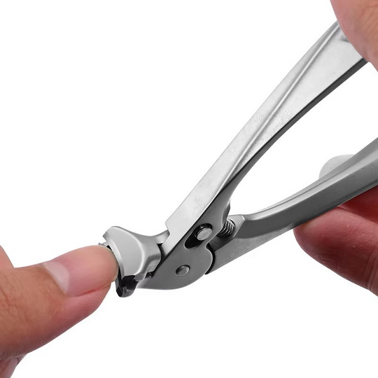 💅Stainless Steel Nail Clipper with Curved Precision Blades – Effortless for Thick Nails &amp; Seniors! ✂️✨