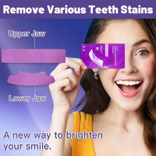 💜LAST DAY 40% OFF💜Teeth Whitening Strips （14 PCS）💫