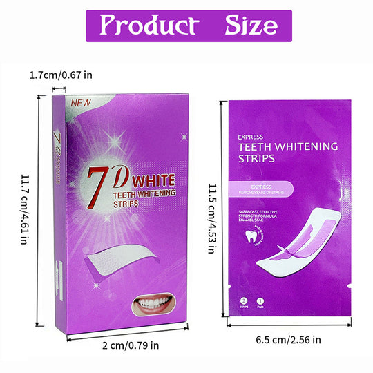 💜LAST DAY 40% OFF💜Teeth Whitening Strips （14 PCS）💫