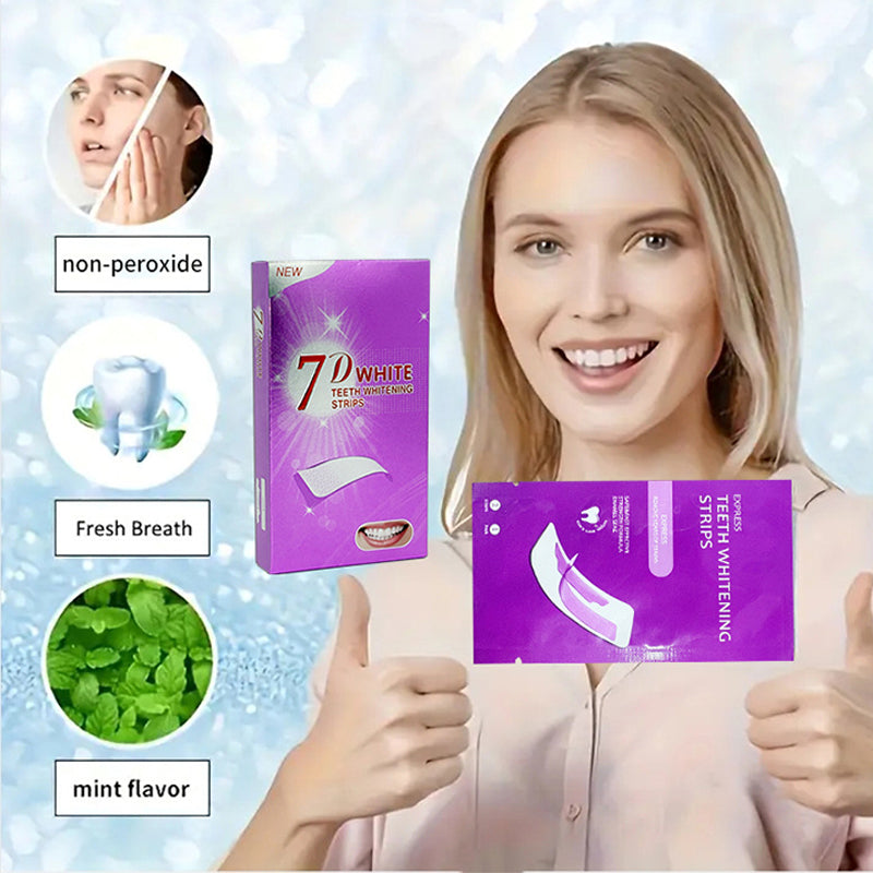 💜Safe &amp; Effective Whitening Strips. Gently brighten your smile for daily confidence. Don’t miss out! 🌸💎