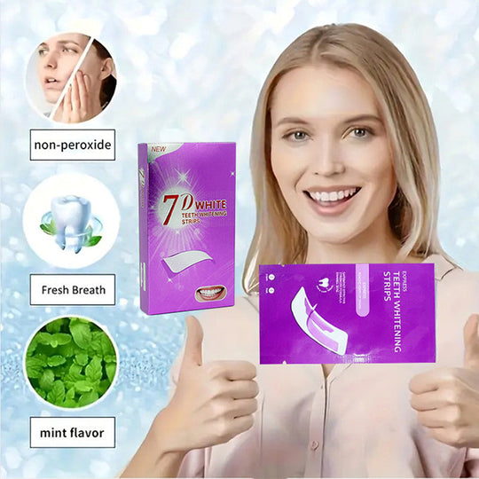 💜Safe &amp; Effective Whitening Strips. Gently brighten your smile for daily confidence. Don’t miss out! 🌸💎