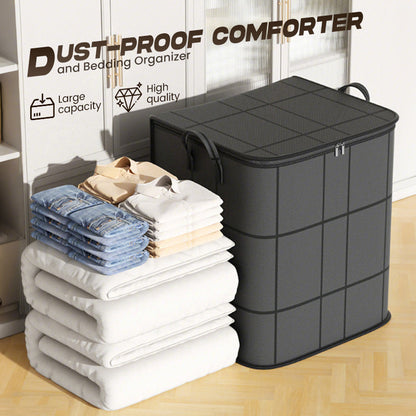 🛏️ 50% OFF NOW! 🔥 Dust-Proof Comforter and Bedding Organizer – Zippered & breathable – Extra large capacity, clear window – perfect for seasonal storage or travel 🧳