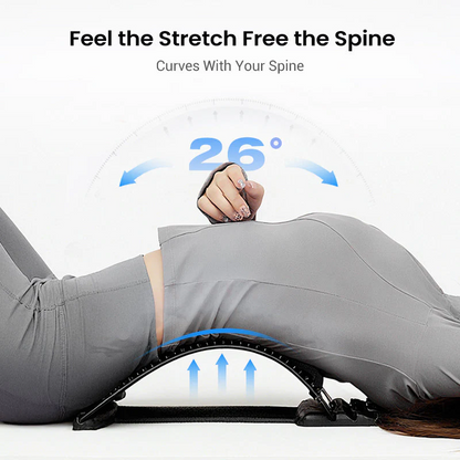 🎁2026 New Arrivals 40% OFF💥Magnetic Lumbar Stretcher – Acupressure Massage, Portable Design & Relieves Back Pain ✨
