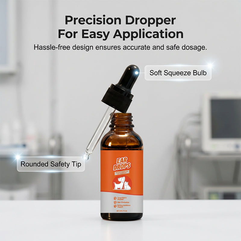 🔥2026 Hot Sale 30% OFF✨🐶🐱Natural Dog & Cat Ear Drop for Itching & Wax Build-Up