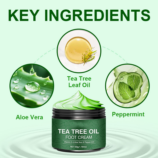 🥳2026 HOT SALE🥳💞50K+ SOLD!✨ 💝Soothing Aloe Vera &amp; Tea Tree Foot Moisturizer