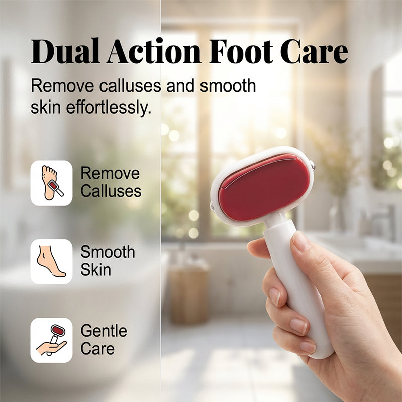 LAST DAY SALE 49% OFF🛒Double-Sided Foot Scraper for Callus Removal