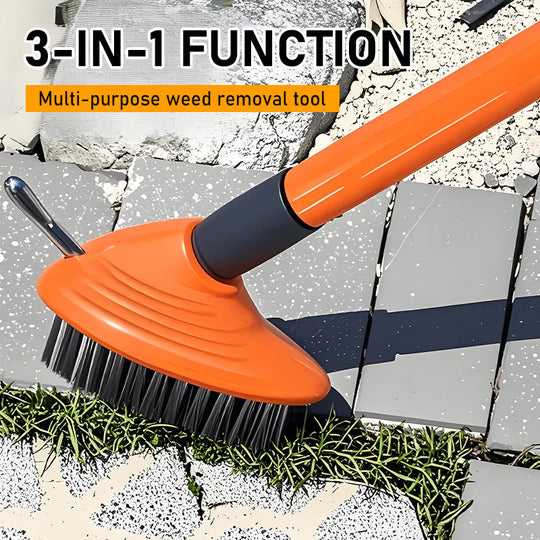🧹 3-in-1 Weeding Wire Brush Tools Set –Perfect for Patios, Driveways &amp; Garden Paths 🏡