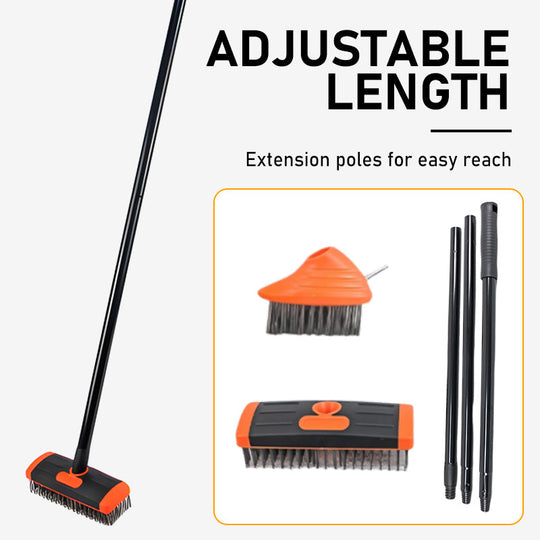 🧹 3-in-1 Weeding Wire Brush Tools Set –Perfect for Patios, Driveways &amp; Garden Paths 🏡