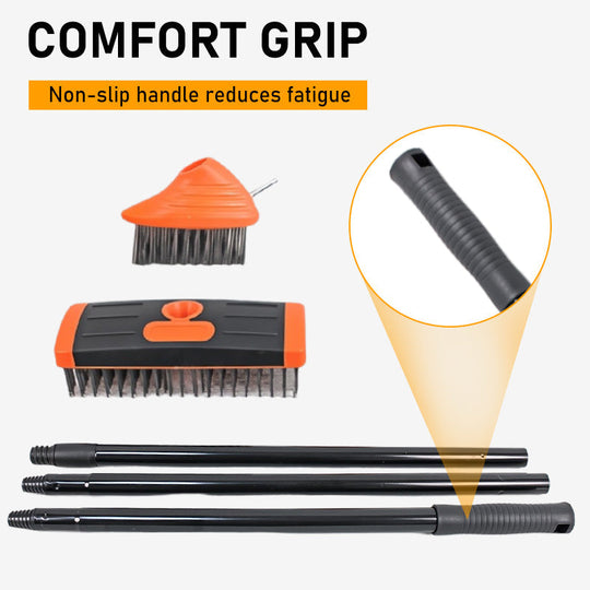 🧹 3-in-1 Weeding Wire Brush Tools Set –Perfect for Patios, Driveways &amp; Garden Paths 🏡