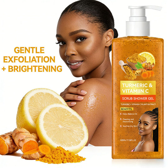 Moisturizing &amp; Brightening Turmeric Shower Gel