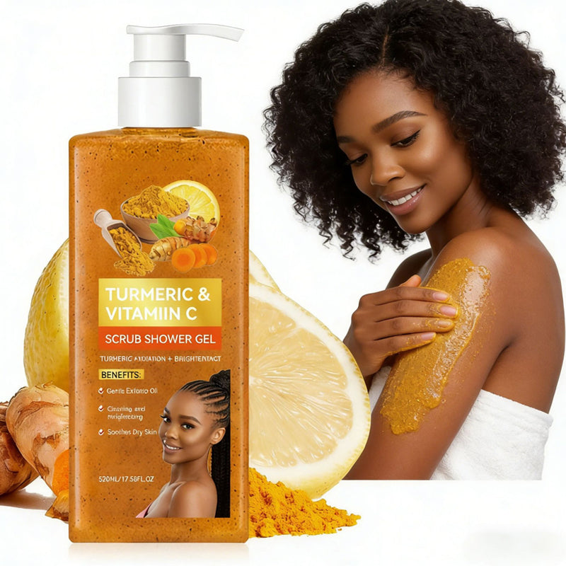 Moisturizing &amp; Brightening Turmeric Shower Gel